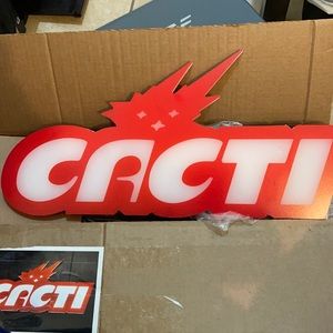 Cacti Neon Sign Travis Scott